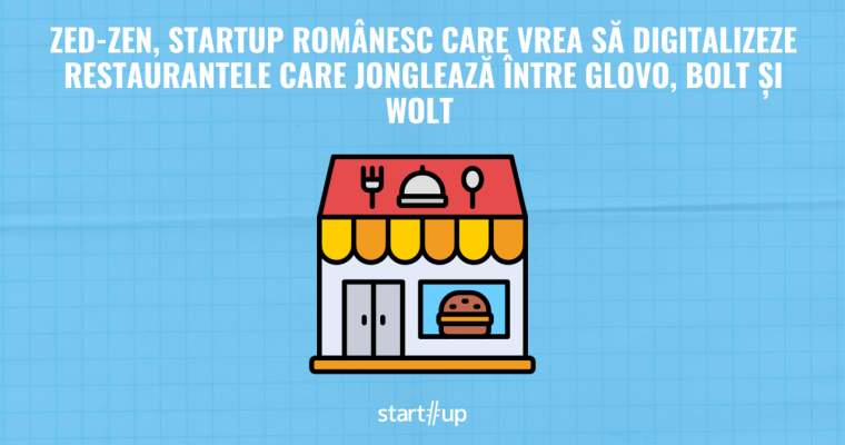 ZED-ZEN, startup-ul românesc care digitalizează restaurantele cu livrare (Glovo, Bolt, Wolt)