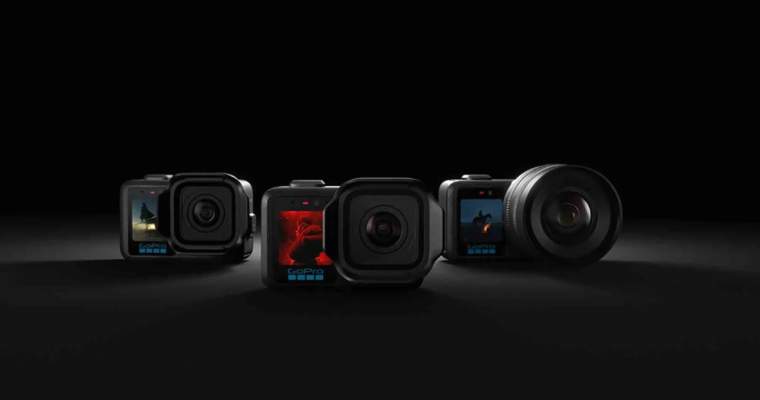 GoPro revine: Camere 8K cu senzor de 50 MP și obiective interschimbabile
