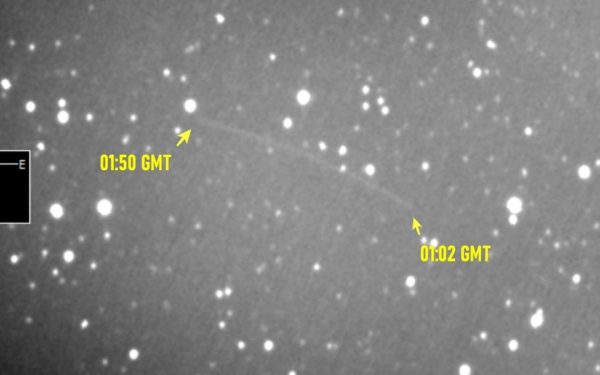 Naveta spatială Orion, cu care cei patru astronauți NASA ai misiunii Artemis 2 urmează să zboare în jurul Lunii în zilele următoare, a fost surprinsă de observatorul astronomic din București