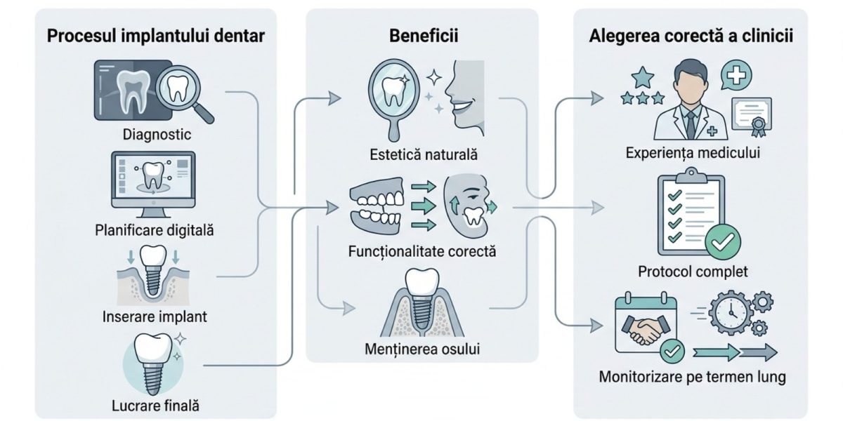 Ghidul Pacientului Modern: Cum Alegi Implantul Dentar Ideal, cu Sfaturi de la Experți