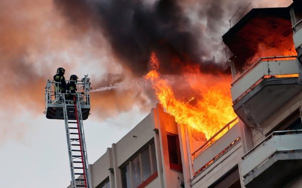 Incendiu la Cluj-Napoca: 20 de persoane, evacuate de urgență din blocul cuprins de fum