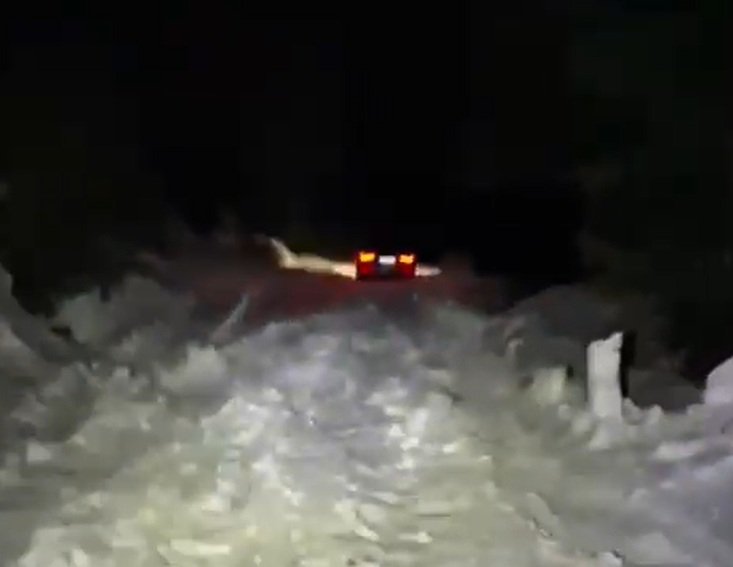 Blocați în zăpadă de Paște: Tatăl și fiul, aventura nopții pe munte!