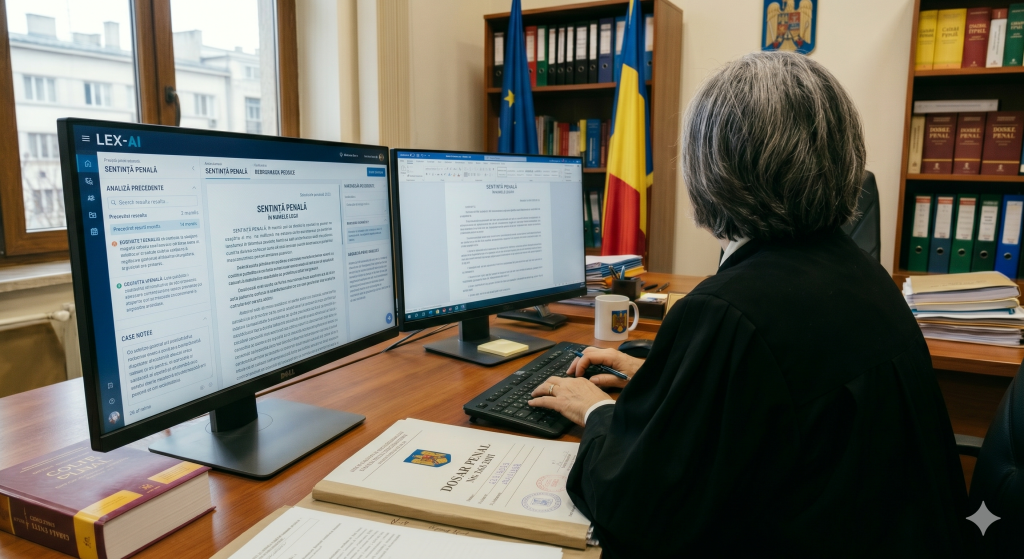 Judecătoare din București, suspectată de folosirea AI în motivări