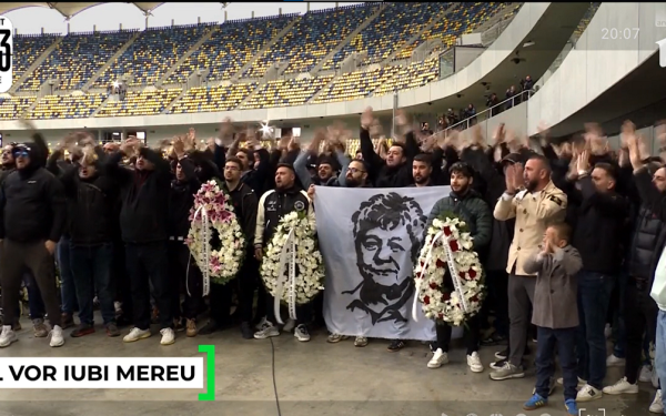 Gălăgia de adio pentru Mircea Lucescu, pe final de jurnal Antena Sport