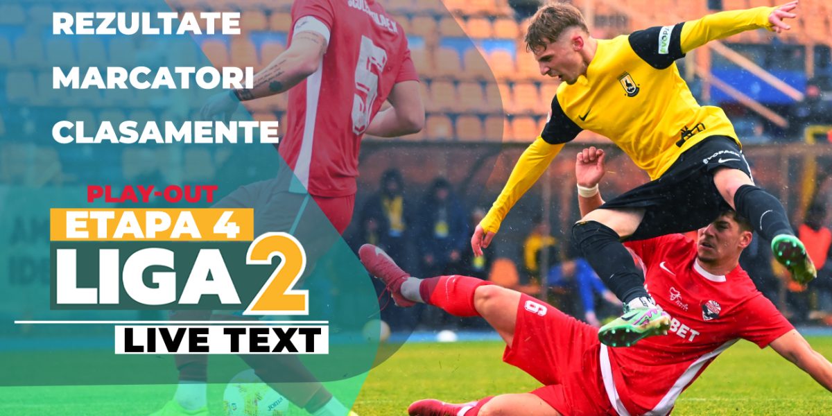 Rezultate spectaculoase în Liga 2: Ce s-a întâmplat în etapa a 4-a din play-out