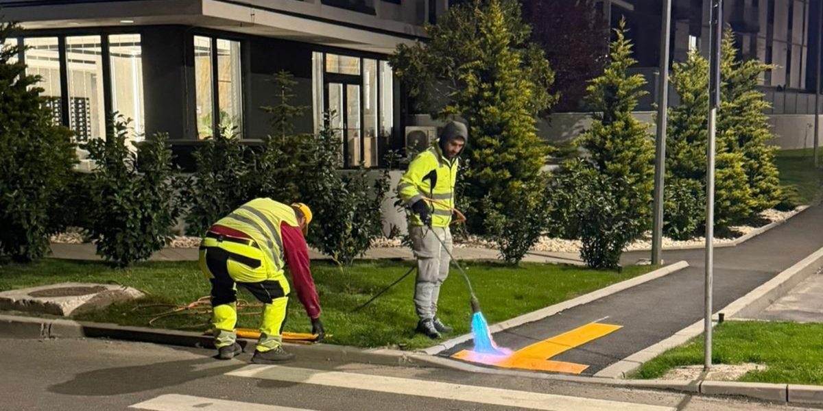 Marcaje tactile pentru nevăzători în Sectorul 6: Str. Amilcar Săndulescu, prima!