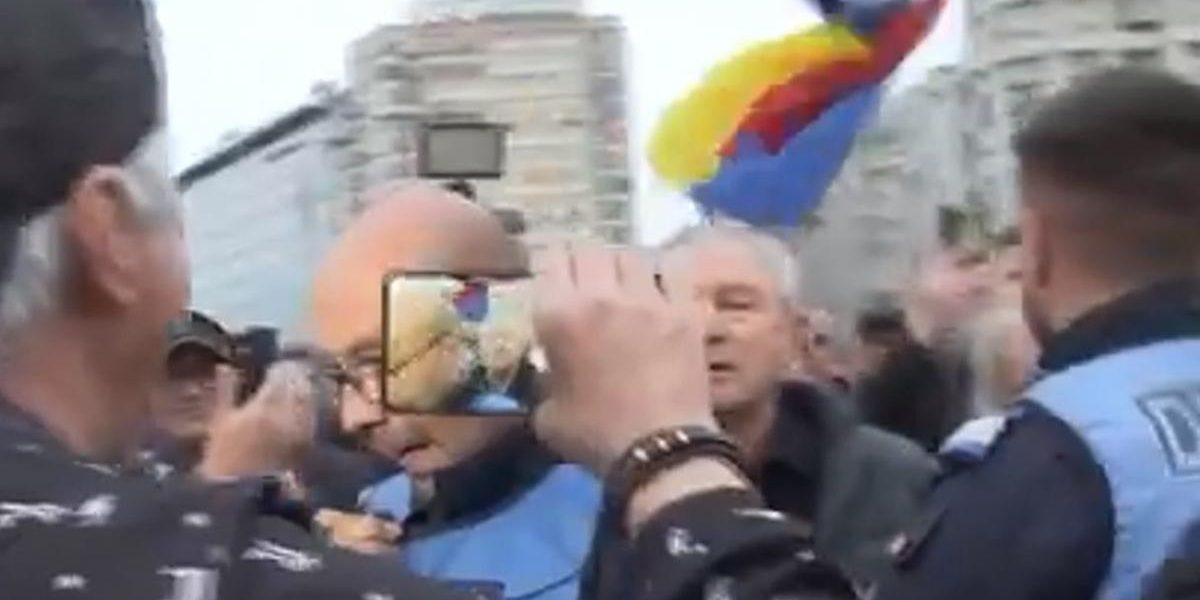Marian Ceaușescu, scandal la mitingul pro-Bolojan: „Borfașule!” Berceanu, dat afară