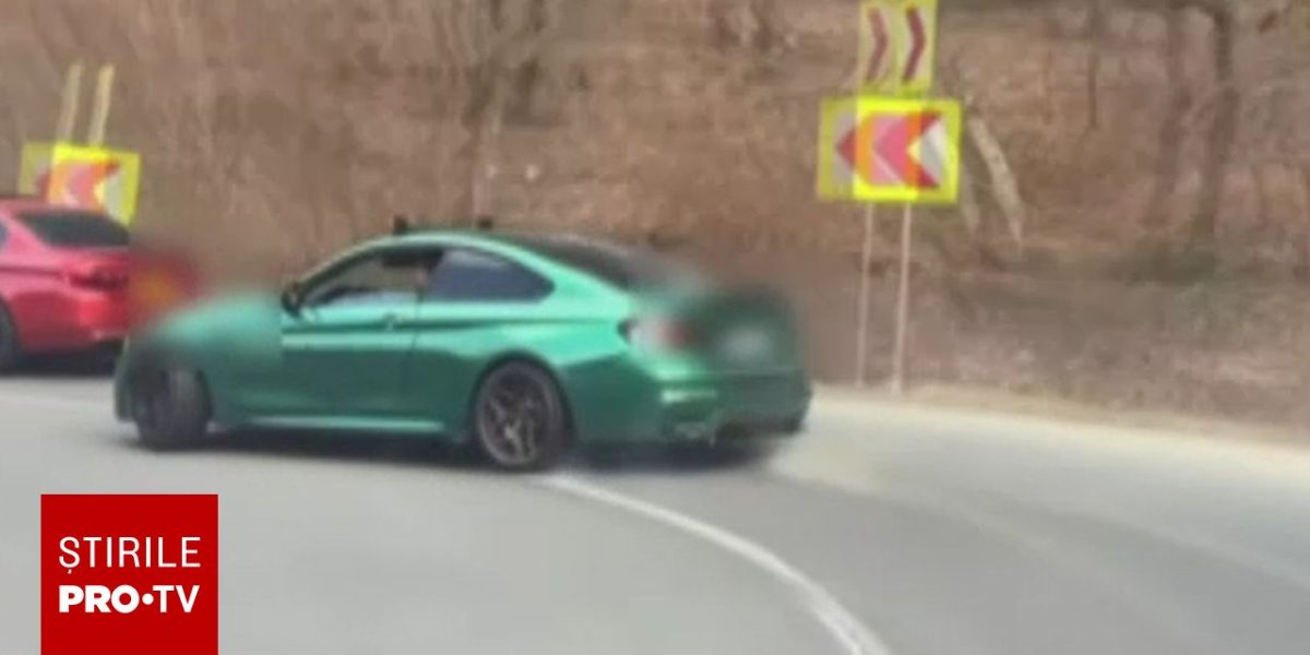 Șapte șoferi, prinși făcând derapaje lângă Cluj: Trei au rămas fără permis