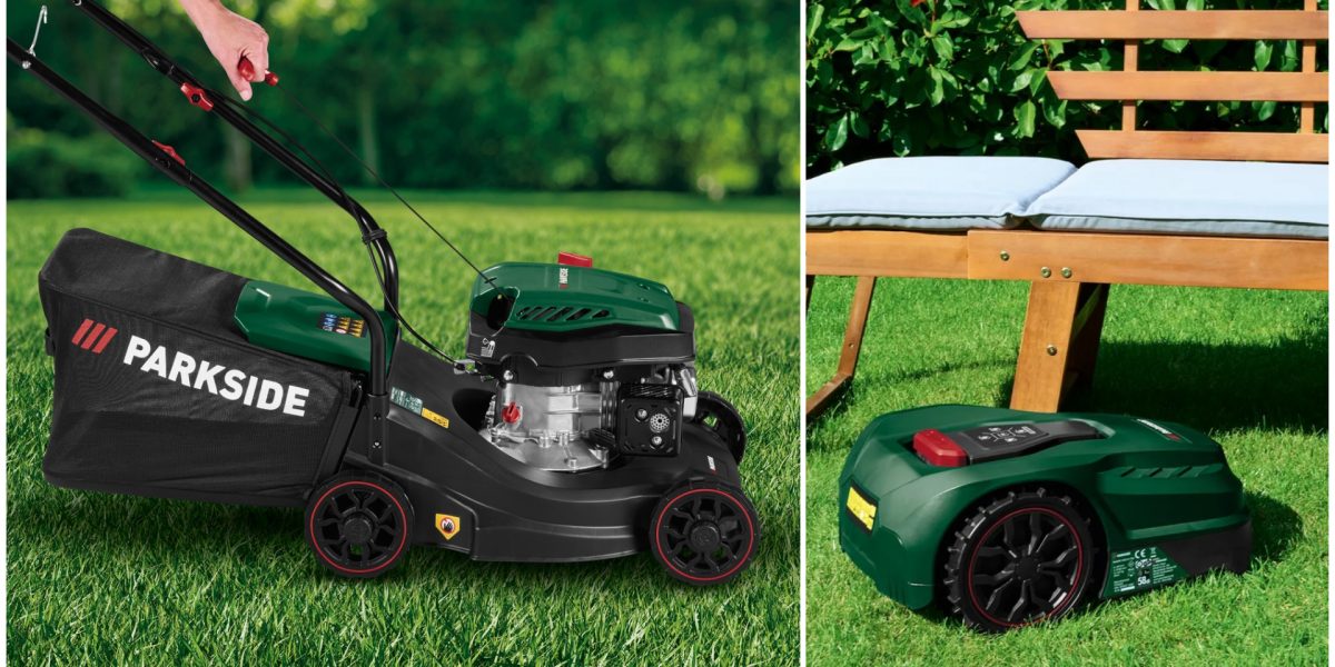Parkside la Lidl: Robot, benzină și trimmer pentru grădina ta!