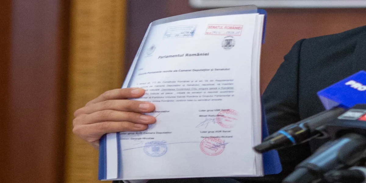 Bolojan, test cu AUR și PACE: Moțiune de cenzură pe 15 aprilie