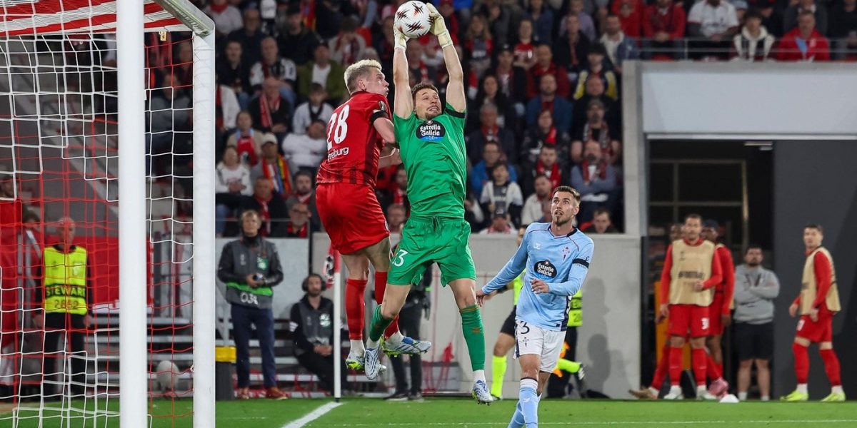Echipa spaniolă Celta Vigo a suferit o înfrângere usturătoare în Germania, iar portarul român Ionuț Radu a fost, contrar așteptărilor, unul dintre cei mai buni jucători ai echipei