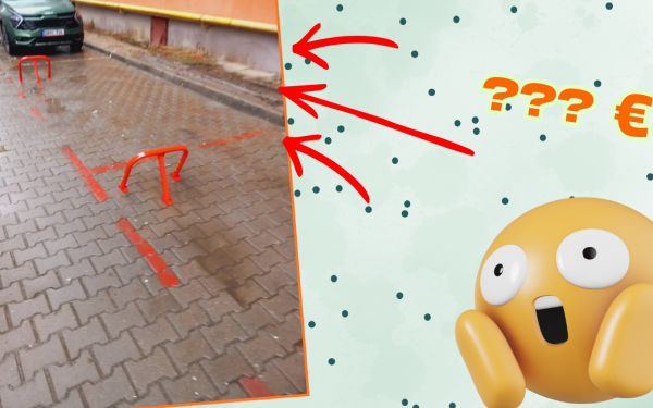 Loc de parcare în Cluj, pe strada Dorobanților: prețuri ca de garsonieră