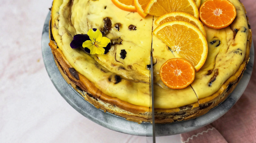 Desertul CREMOS, o REȚETĂ rapidă fără aluat: aroma portocalei te cucerește