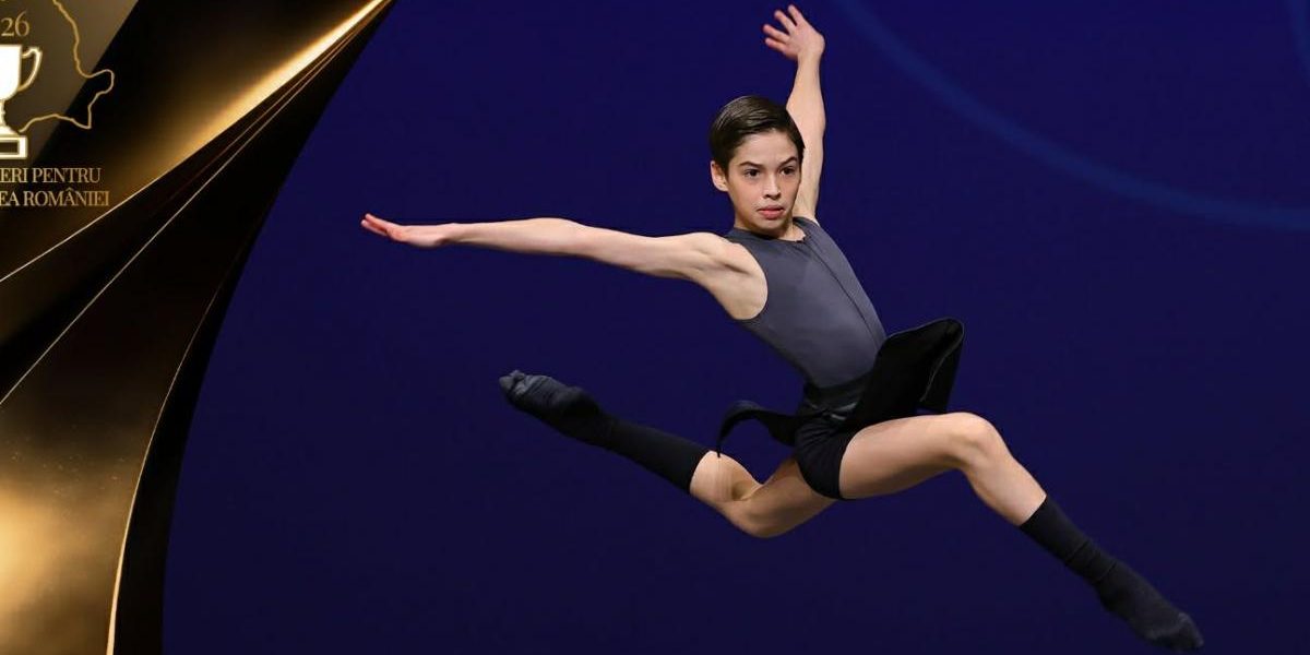 Balerinul-minune din România: Admis la celebra Royal Ballet School din Londra