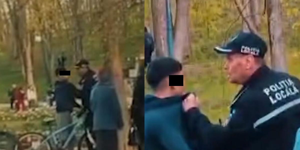 Polițistul din Craiova, acuzat de abuz: A bruscat un minor în parc