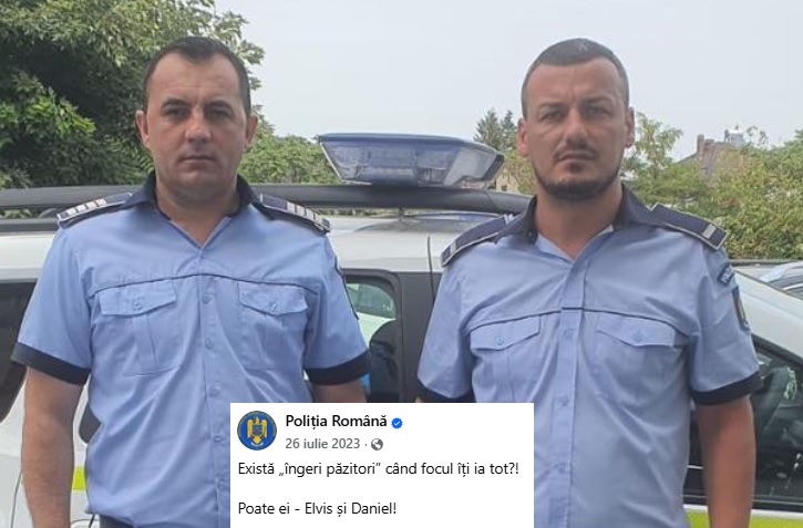 Polițiști din Mehedinți, anchetați pentru manipulare de probe. Doi „eroi” în 2023