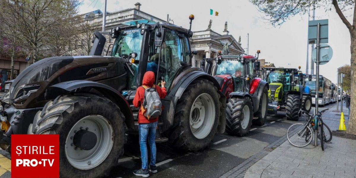 Furia irlandezilor: Proteste masive față de scumpirile la combustibil, intervenție brutală a Poliției