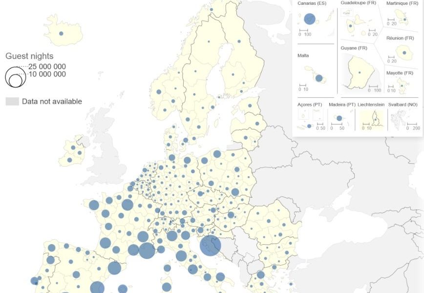 România și Bulgaria, la fel în ceea ce privește numărul de nopți de cazare, dar cu străini mai mulți în țara vecină Datele recente indică o situație interesantă în peisajul turistic european
