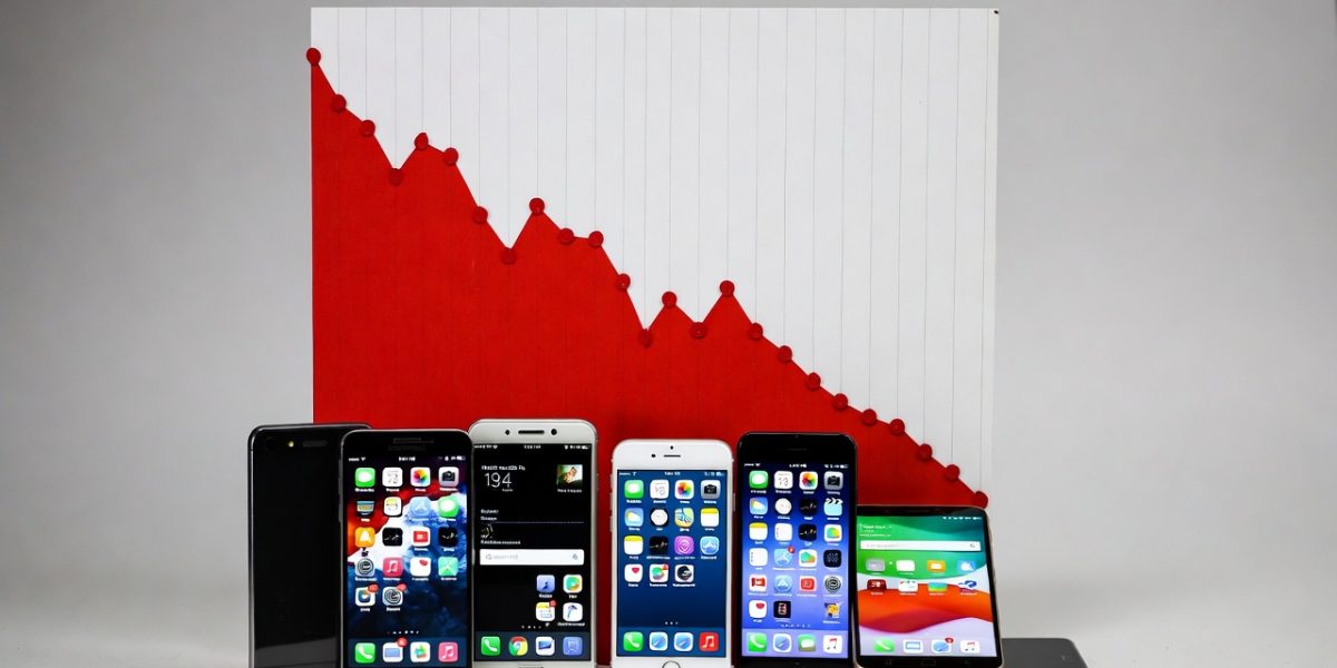 Livrări de smartphone-uri în cădere liberă: Apple, lider în T1 2026