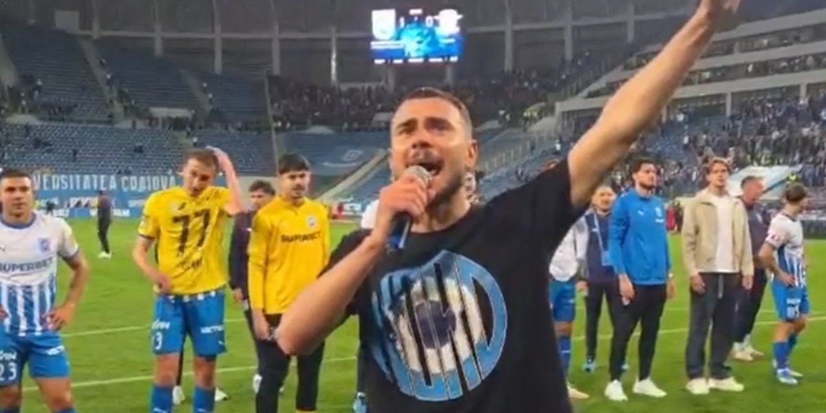 Screciu, „șef de galerie” la Craiova după victoria cu Rapid