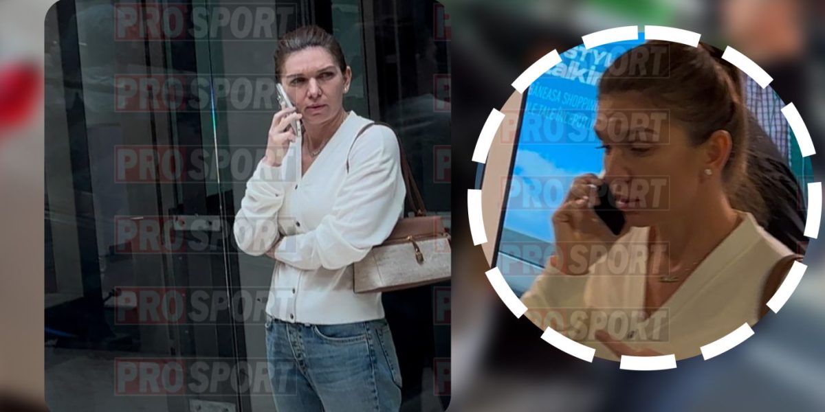Simona Halep, surprinsă de paparazzi: Shopping și afaceri, în aceeași zi