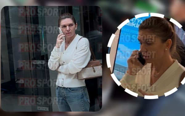 Simona Halep, surprinsă de paparazzi: Shopping și afaceri, în aceeași zi