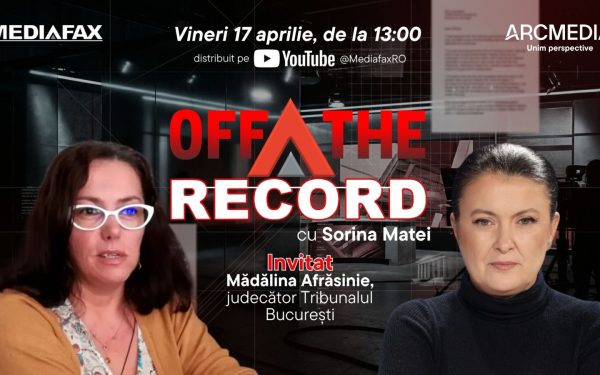 MĂDĂLINA Afrăsinie, judecător București: Ce ascunde „OFF The Record”
