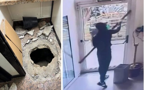 Hoți cu măști de actori și arme de jucărie au jefuit… Locul socant