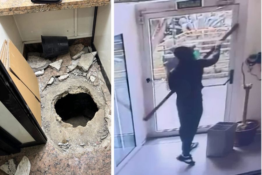 Hoți cu măști de actori și arme de jucărie au jefuit… Locul socant