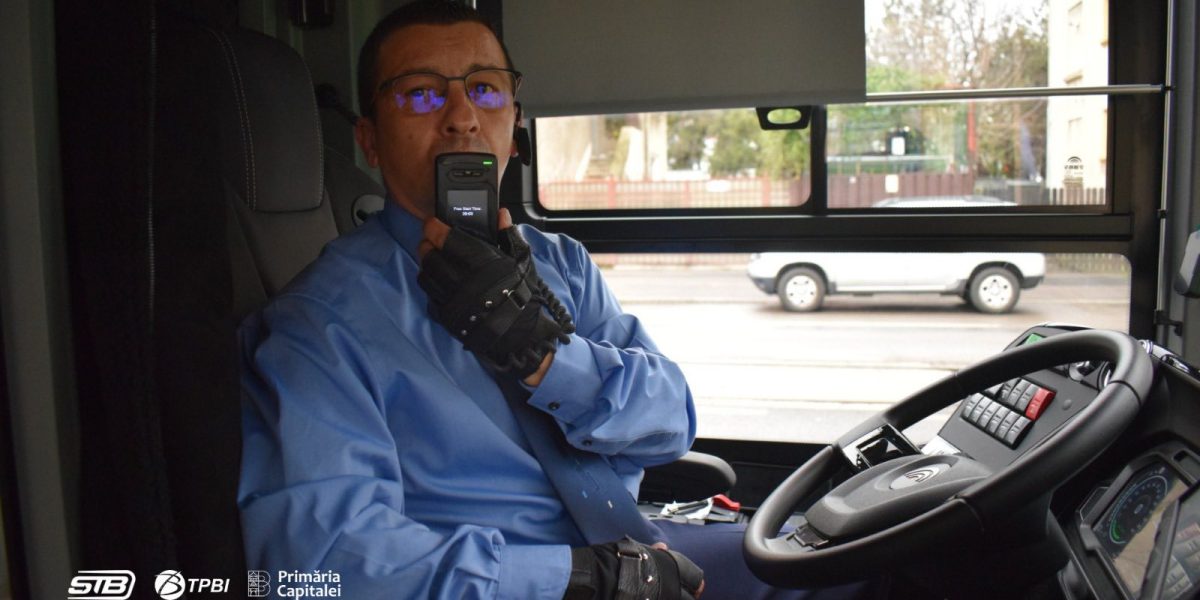 Șoferii STB, testați cu alcool înainte de plecare