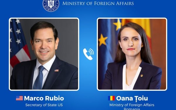 Întâlnire Oana Țoiu – Marco Rubio la Washington: Securitate, economie, relații!