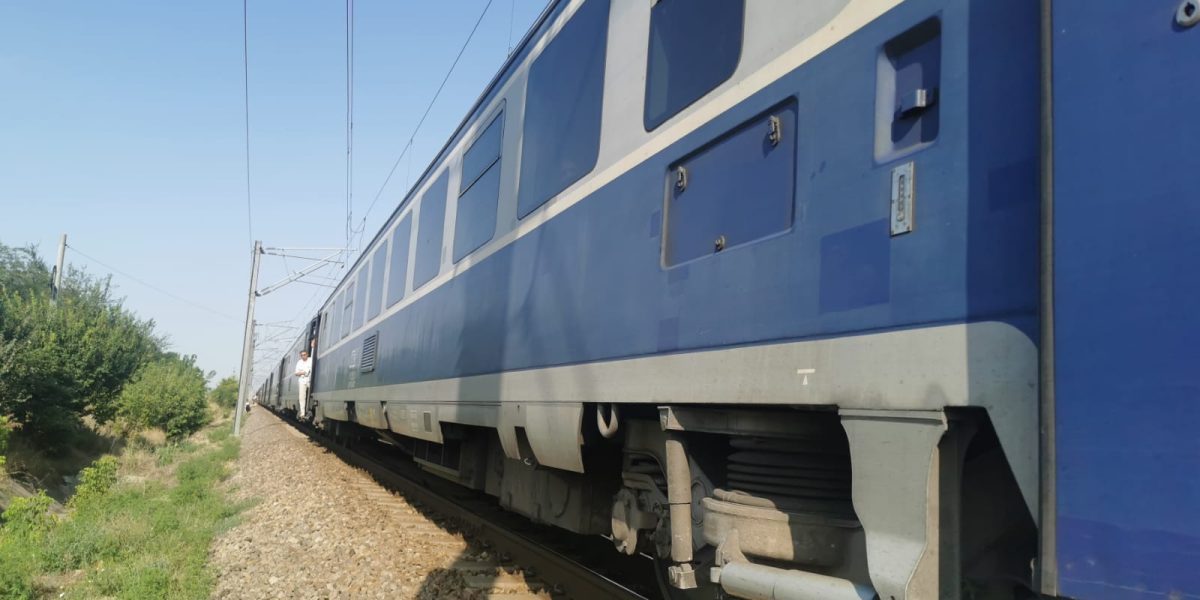 Tren ucigaș: Femeie moartă pe ruta București – Constanța. Traficul feroviar, blocat