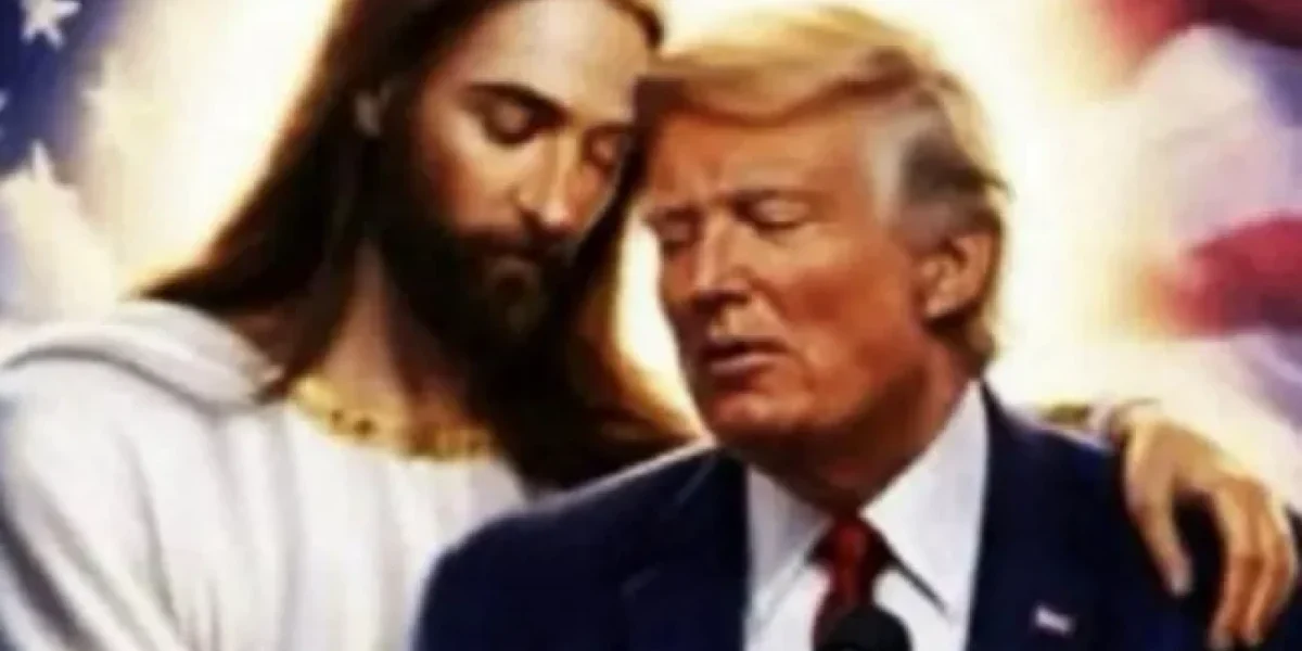 Trump, tot mai controversat: Poza cu Iisus, urmată de o nouă apariție șocantă!