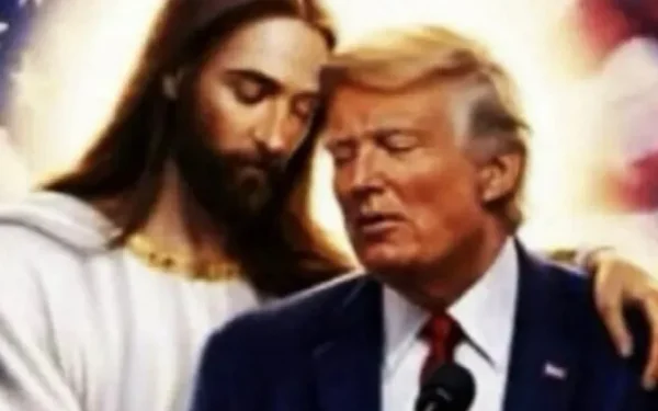 Trump, tot mai controversat: Poza cu Iisus, urmată de o nouă apariție șocantă!