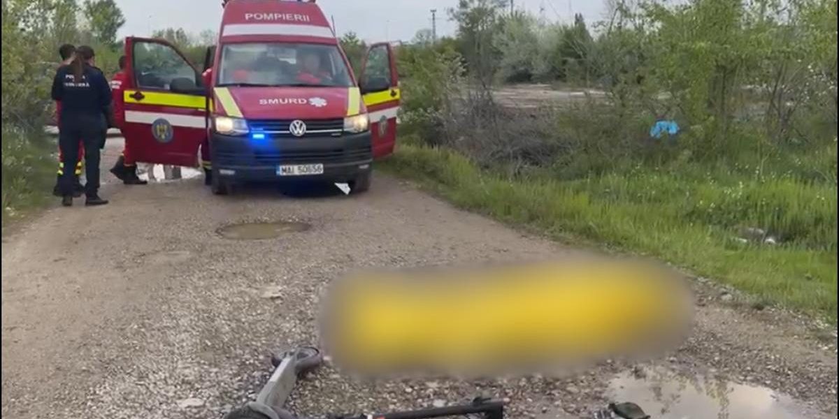 Bărbat de 49 de ani, găsit fără suflare lângă o trotinetă în Mehedinți