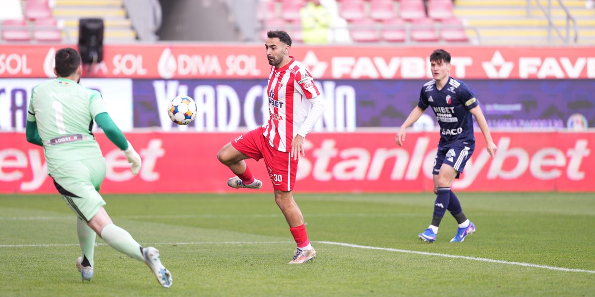 UTA Arad zdrobește FC Botoșani și e lider în play-out