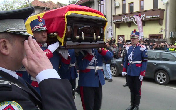 Vicepreședintele Galatei, emoții puternice la înmormântarea lui Lucescu: „Legendă!”