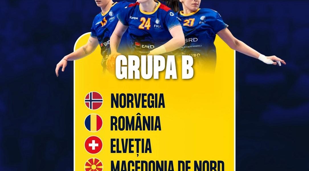 România, duel de foc cu Norvegia la EURO 2026 de handbal feminin