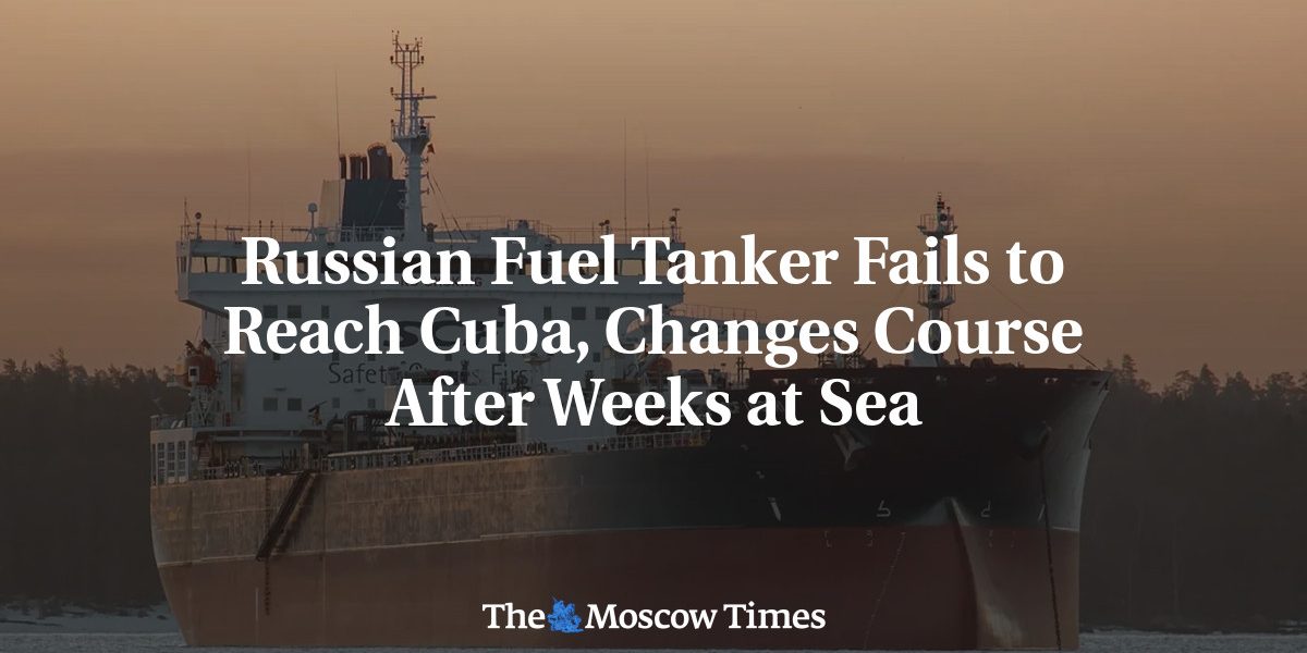 Petrolier rusesc, eşec în Cuba: Nava şi-a schimbat cursul după săptămâni pe mare