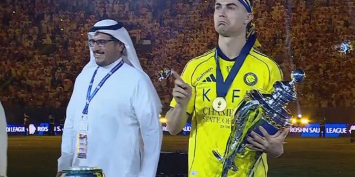 Cristiano Ronaldo, sărbătoare cu fanii după titlul cucerit cu Al-Nassr