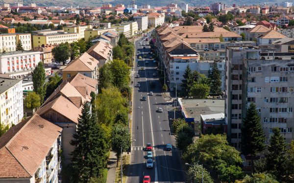 Sibiu: Haos în centrul orașului, trei zile de restricții pentru șoferi