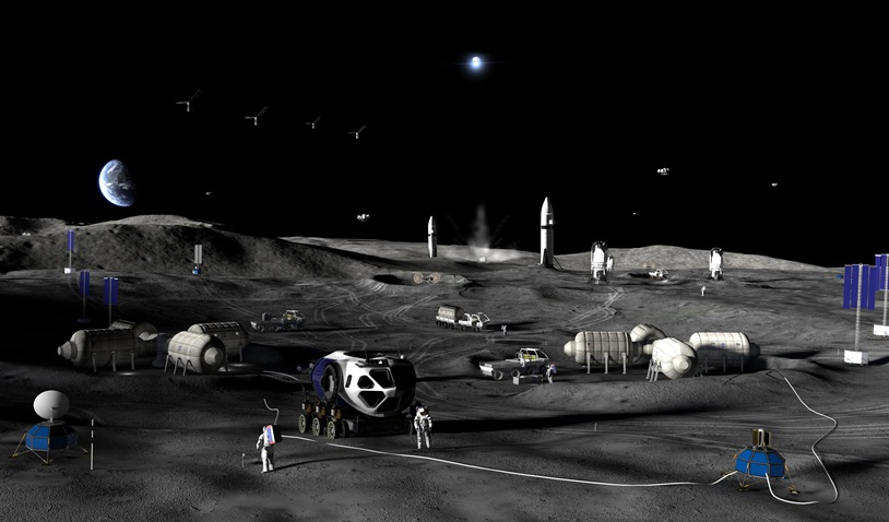 NASA dezvăluie planurile pentru baza lunară permanentă