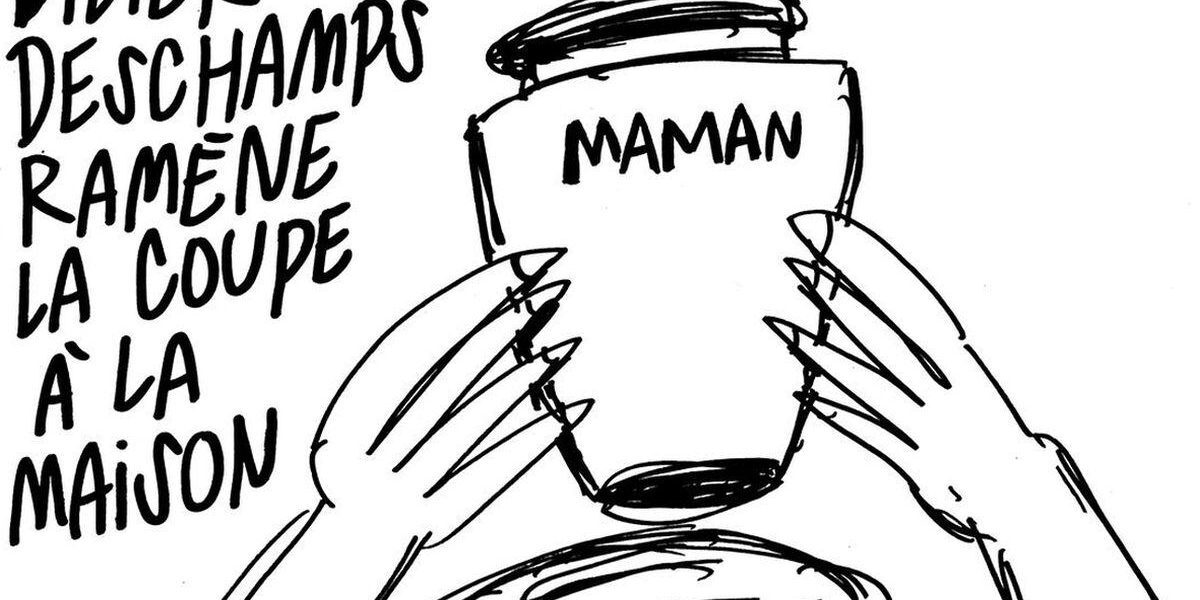 Charlie Hebdo, POLEMICA: Caricatură ȘOCANTĂ a lui Deschamps