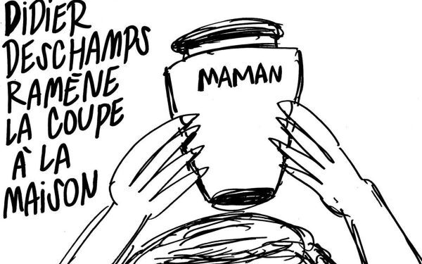 Charlie Hebdo, POLEMICA: Caricatură ȘOCANTĂ a lui Deschamps