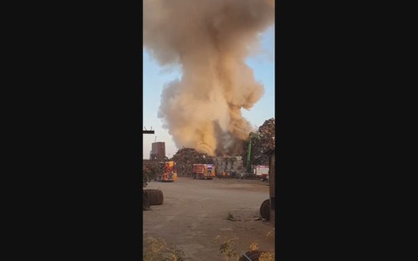 Incendiu uriaș în Portul Agigea. RO-ALERT și fum dens