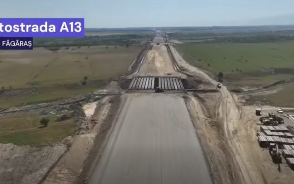 A13 Sibiu-Făgăraș: 1.600 muncitori, 800 utilaje pe șantier