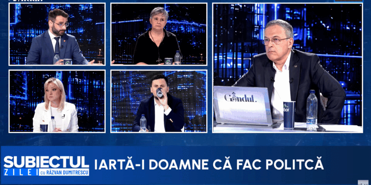 Vadim-Tudor și Lorincz, scandal în direct pe banii bisericilor