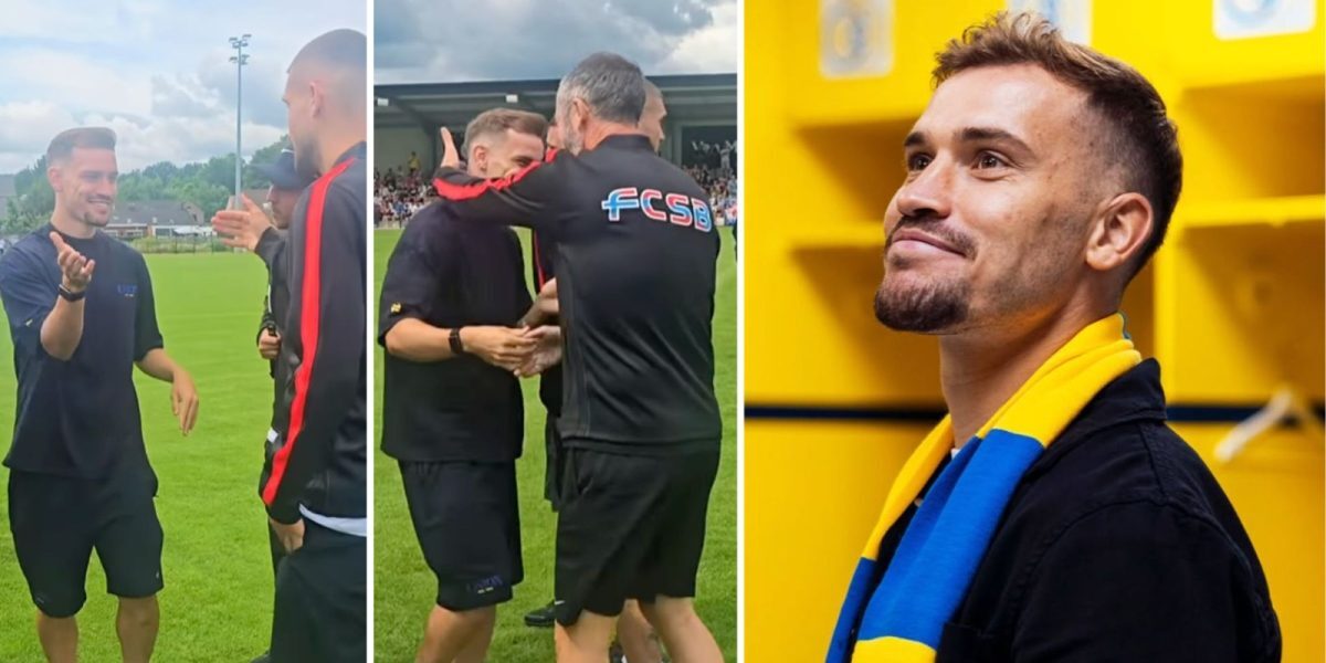 Olaru, revedere emoționantă cu FCSB! Ce i-a spus MM Stoica
