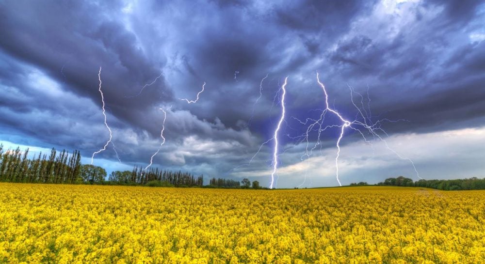 După caniculă, vremea se strică brusc în Ucraina