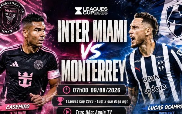 Messi absent la Inter Miami – Monterrey. Live 7 AM, 9 aug